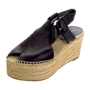 Celine Leather Espadrilles